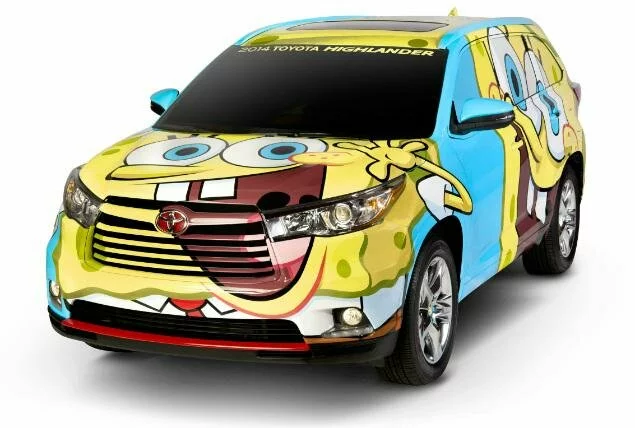 SpongeBob Toyota Highlander
