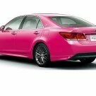 toyota launches pink limited edition crown in japan