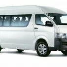 toyota hiace high roof front view